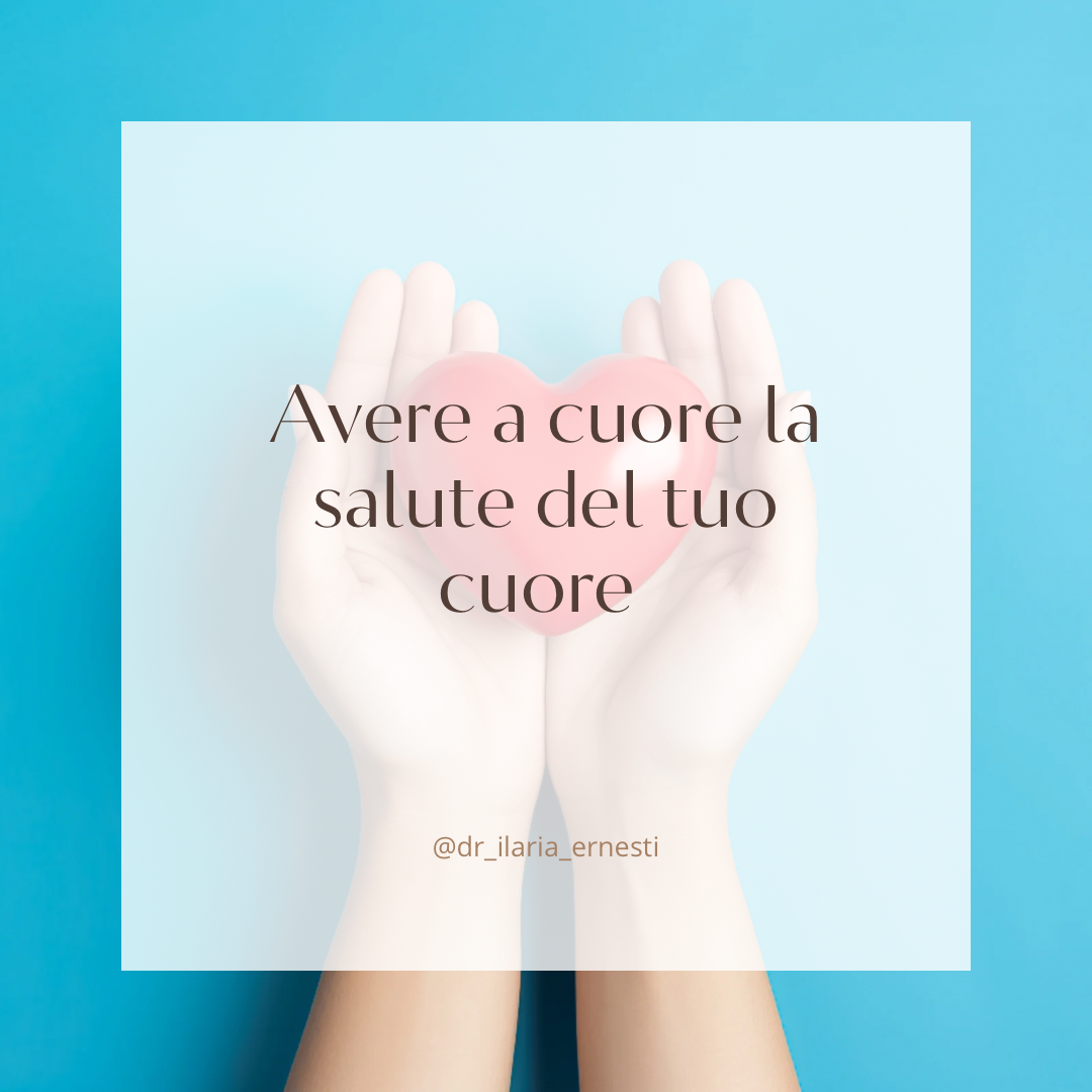 Abbiate cura del vostro cuore